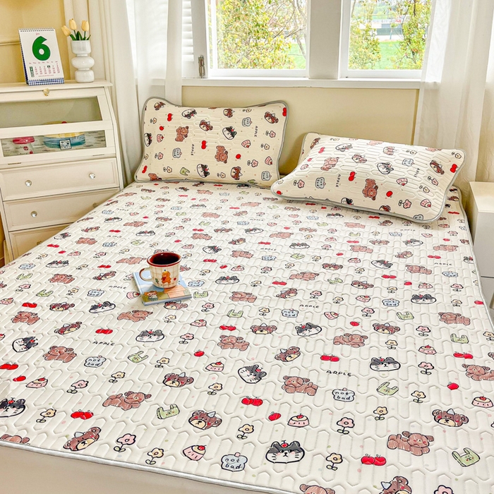 91家纺网 家纺一手货源 找家纺  提供买家秀爆款花型不断货）2025新款A类母婴级宝宝被子豆豆绒牛奶针织棉被子儿童豆豆被大豆被春秋冬被 牛奶针织被-动物世界