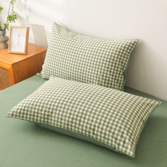 91家纺网 家纺一手货源 找家纺  2025新款无印风新疆棉花夏被夏凉被空调可机洗（提供买家秀 爆款花型 不断货） 绿小格