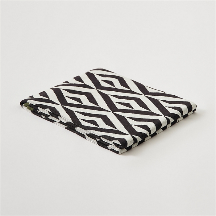 91家纺网 家纺一手货源 找家纺 （总）暖绵绵家纺 2025新款丝光棉毯子-罗文（最低零售价：105元）