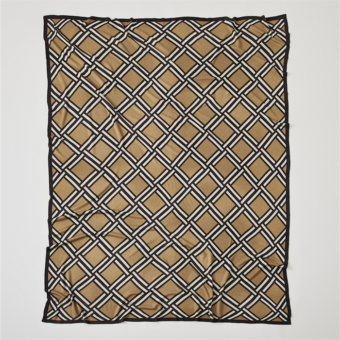 91家纺网 家纺一手货源 找家纺 （总）暖绵绵家纺 2025新款丝光棉毯子-莱里克（最低零售价：105元）