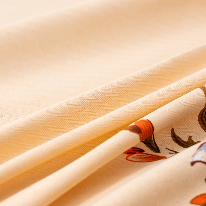 91家纺网 家纺一手货源 找家纺 居美良品 2025新款国民老上海单床单-凤穿牡丹 凤穿牡丹-米黄