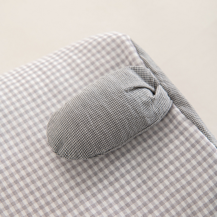 91家纺网 家纺一手货源 找家纺 （总）芯洲 2025新款A类有氧双层纱小猫直播爆款荞麦枕可爱卡通枕头枕芯