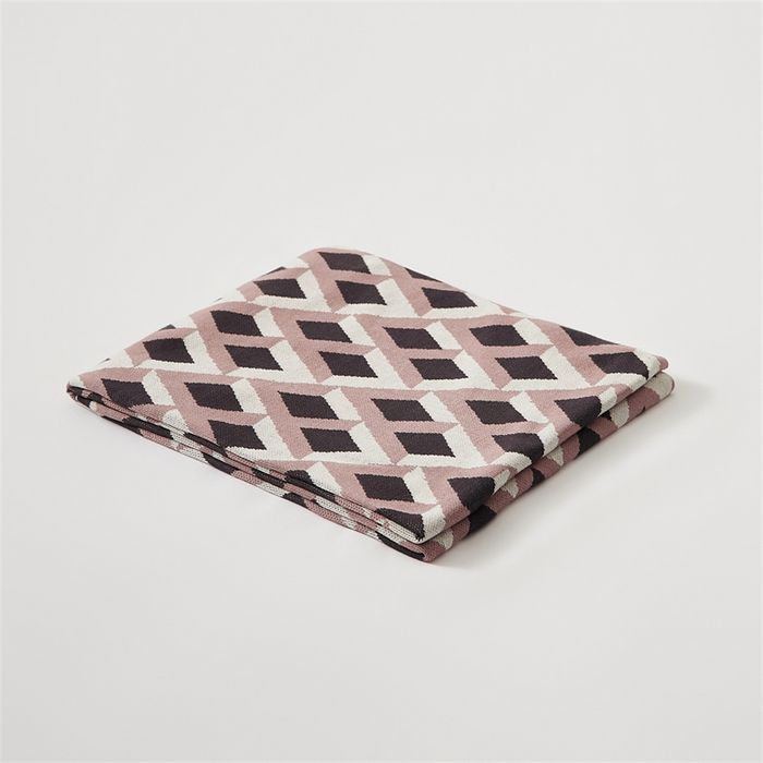 91家纺网 家纺一手货源 找家纺 （总）暖绵绵家纺 2025新款丝光棉毯子-菲莉亚（最低零售价：105元）