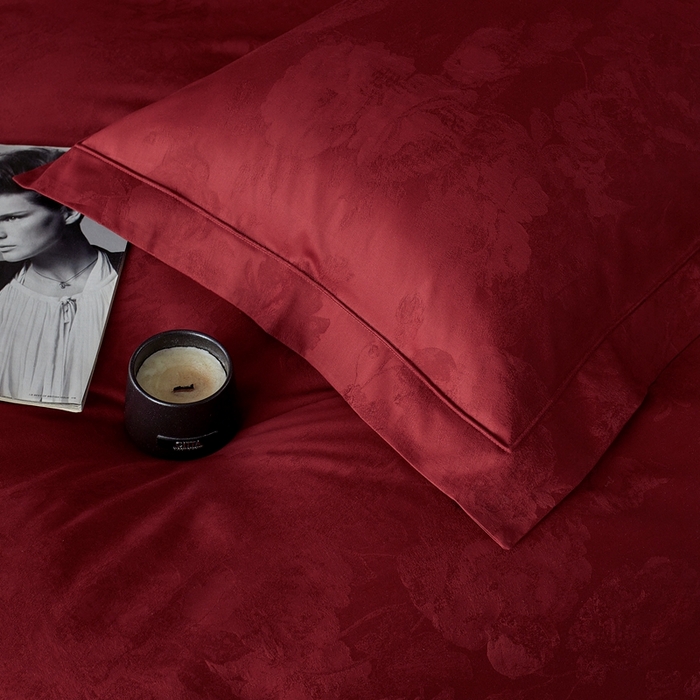 91家纺网 家纺一手货源 找家纺 （总）云胡 2025新款50s双股长绒棉四件套-柏林庄园