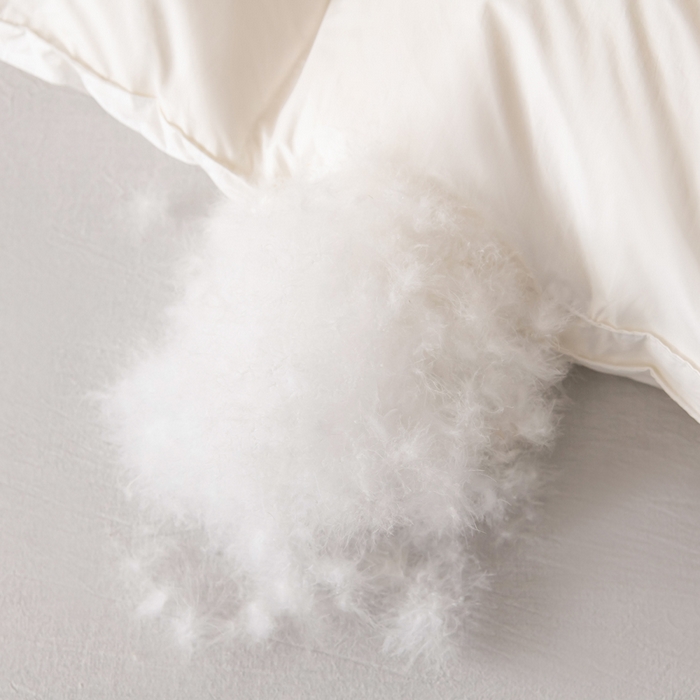 91家纺网 家纺一手货源 找家纺 （总）圣梦莱羽绒家纺 2025新款140支超薄匹马棉羽绒冬被 95鹅绒被子加厚被芯羽绒（假一赔十万元）