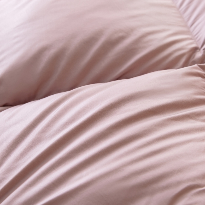 91家纺网 家纺一手货源 找家纺 圣梦莱羽绒家纺 2025新款140支超薄匹马棉羽绒冬被 95鹅绒被子加厚被芯羽绒（假一赔十万元） 豆沙色