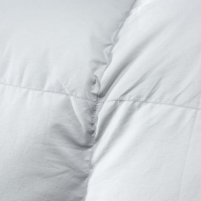 91家纺网 家纺一手货源 找家纺 圣梦莱羽绒家纺 2025新款120支全棉纯棉羽绒冬被 95鹅绒被子加厚被芯羽绒（假一赔十万元） 灰色