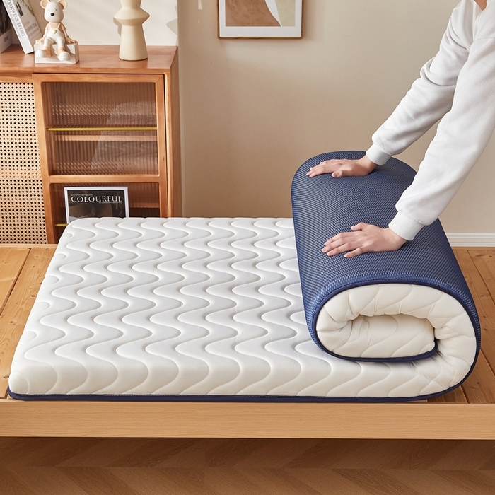 91家纺网 家纺一手货源 找家纺 （总）希廷顿 2025春夏新款波浪宿舍床垫单床垫