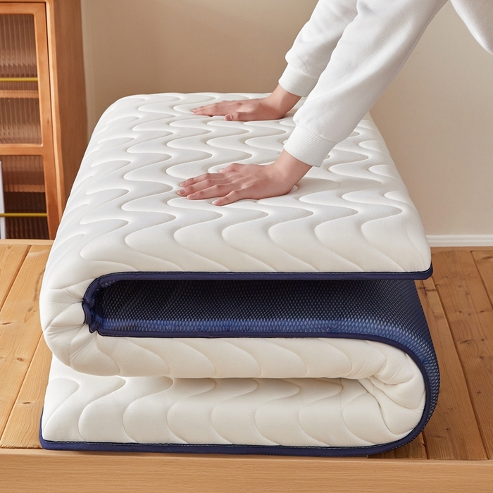 91家纺网 家纺一手货源 找家纺 （总）希廷顿 2025春夏新款波浪宿舍床垫单床垫