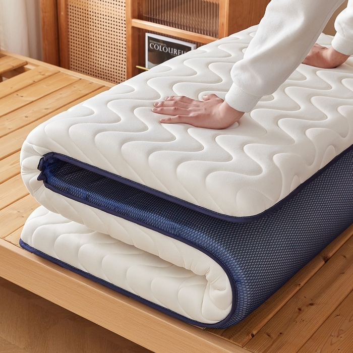 91家纺网 家纺一手货源 找家纺 （总）希廷顿 2025春夏新款波浪宿舍床垫单床垫