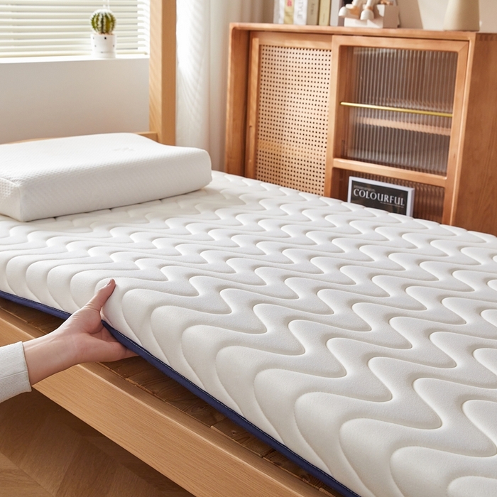 91家纺网 家纺一手货源 找家纺 （总）希廷顿 2025春夏新款波浪宿舍床垫单床垫