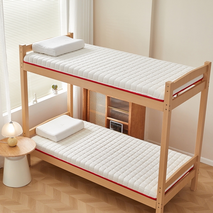 （总）希廷顿 2025春夏新款方格宿舍床垫单床垫