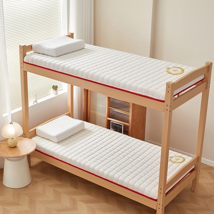 91家纺网 家纺一手货源 找家纺 （总）希廷顿 2025春夏新款方格宿舍床垫单床垫