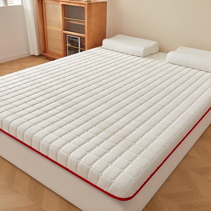 91家纺网 家纺一手货源 找家纺 （总）希廷顿 2025春夏新款方格床垫单床垫