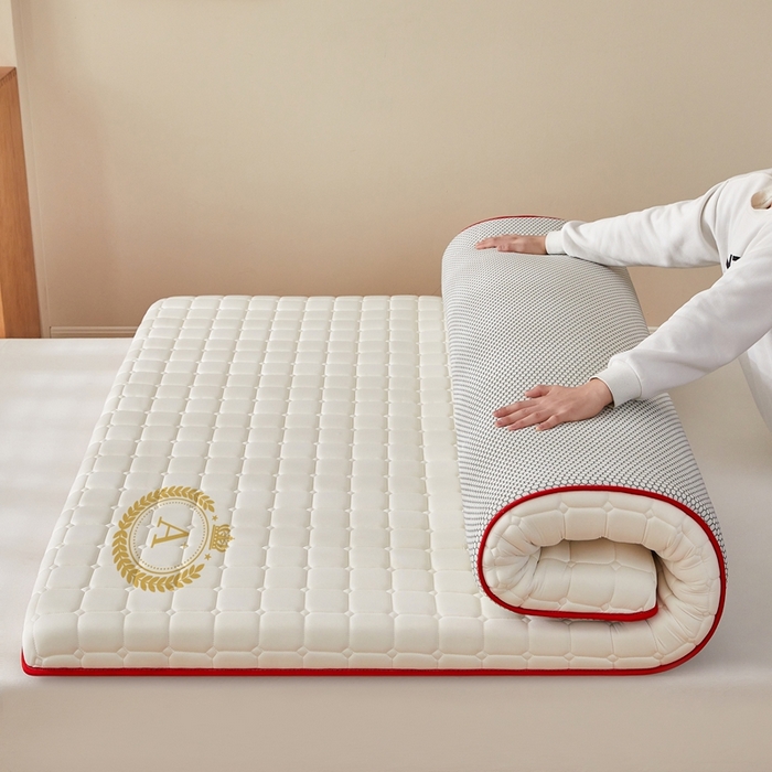 91家纺网 家纺一手货源 找家纺 （总）希廷顿 2025春夏新款方格床垫单床垫