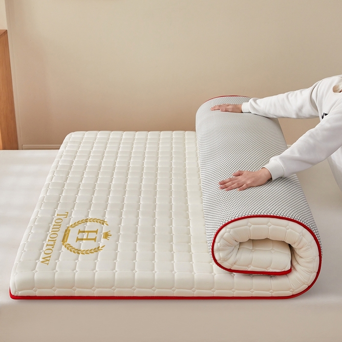 91家纺网 家纺一手货源 找家纺 （总）希廷顿 2025春夏新款方格床垫单床垫