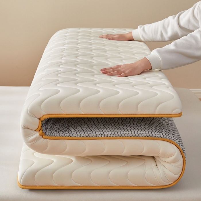希廷顿 2025春夏新款波浪床垫单床垫 白色-波浪