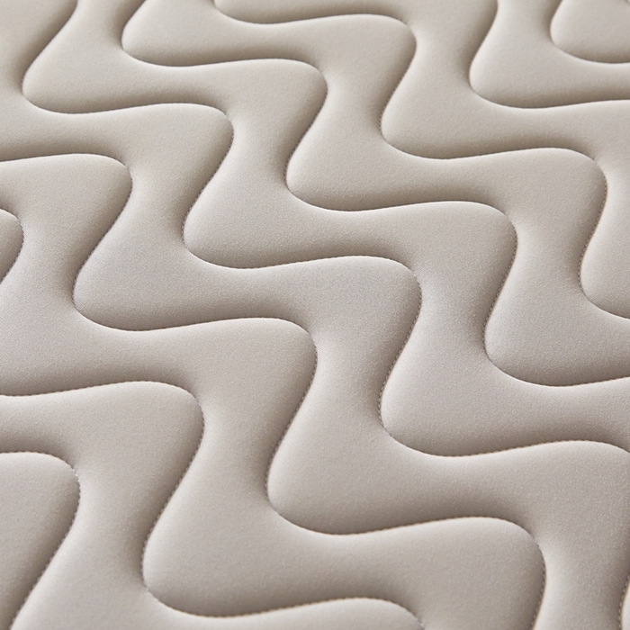 91家纺网 家纺一手货源 找家纺 希廷顿 2025春夏新款波浪床垫单床垫 浅灰-波浪