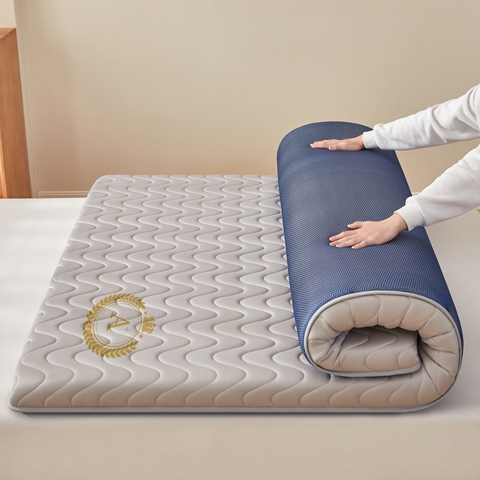 希廷顿 2025春夏新款波浪床垫单床垫 浅灰-波浪-A+烫画