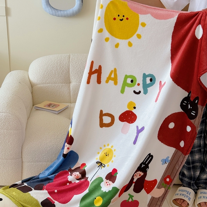 91家纺网 家纺一手货源 找家纺 （总）美乐迪2025四季款双面牛奶绒毛毯空调毯