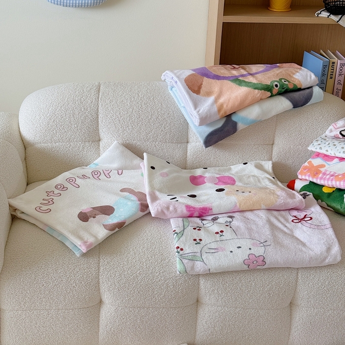 91家纺网 家纺一手货源 找家纺 （总）美乐迪2025四季款双面牛奶绒毛毯空调毯