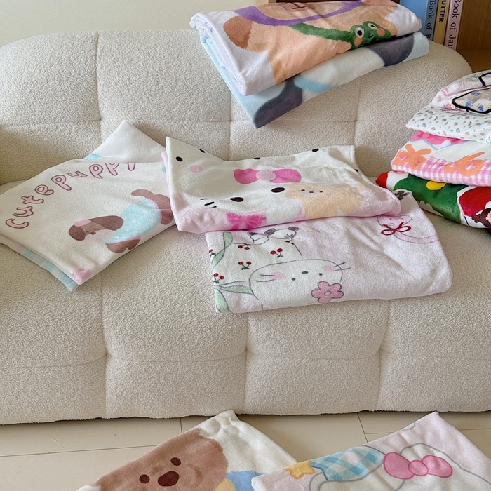 91家纺网 家纺一手货源 找家纺 （总）美乐迪2025四季款双面牛奶绒毛毯空调毯