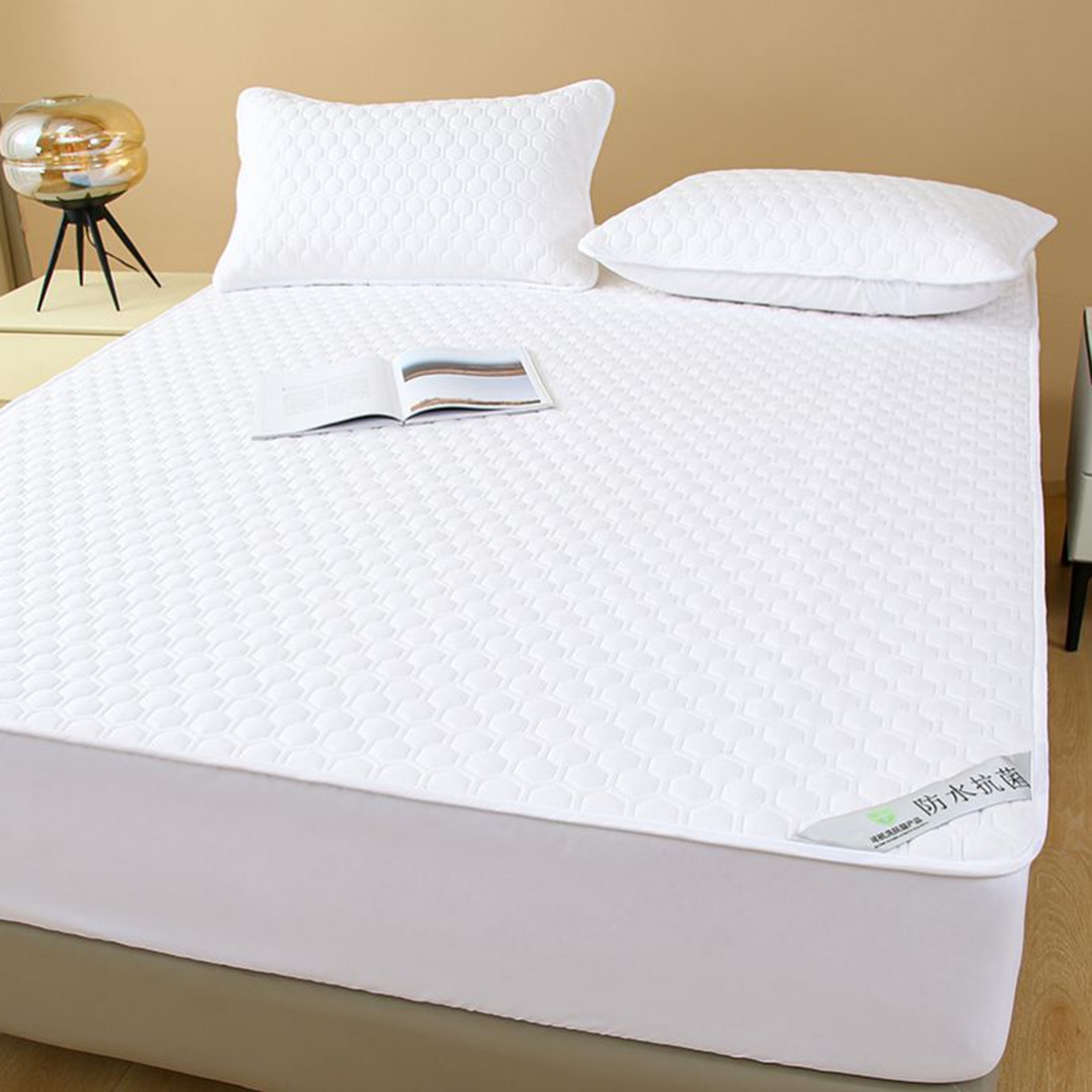 91家纺网 家纺一手货源 找家纺 （总）云玲时尚 2025新款夹棉抗菌防水床笠