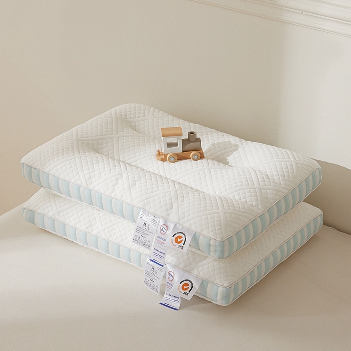 91家纺网 家纺一手货源 找家纺 （总）赛格时代家居   枕芯 全棉贡缎区位定型枕芯