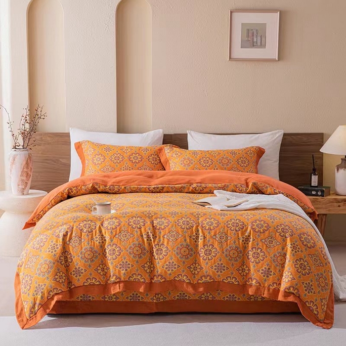 仰望棉麻双层纱供应链 2025新款繁华世界纽扣款 繁华世界-黄