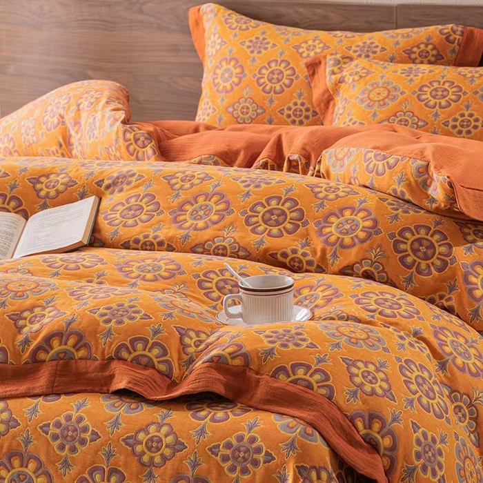 91家纺网 家纺一手货源 找家纺 仰望棉麻双层纱供应链 2025新款繁华世界纽扣款 繁华世界-黄