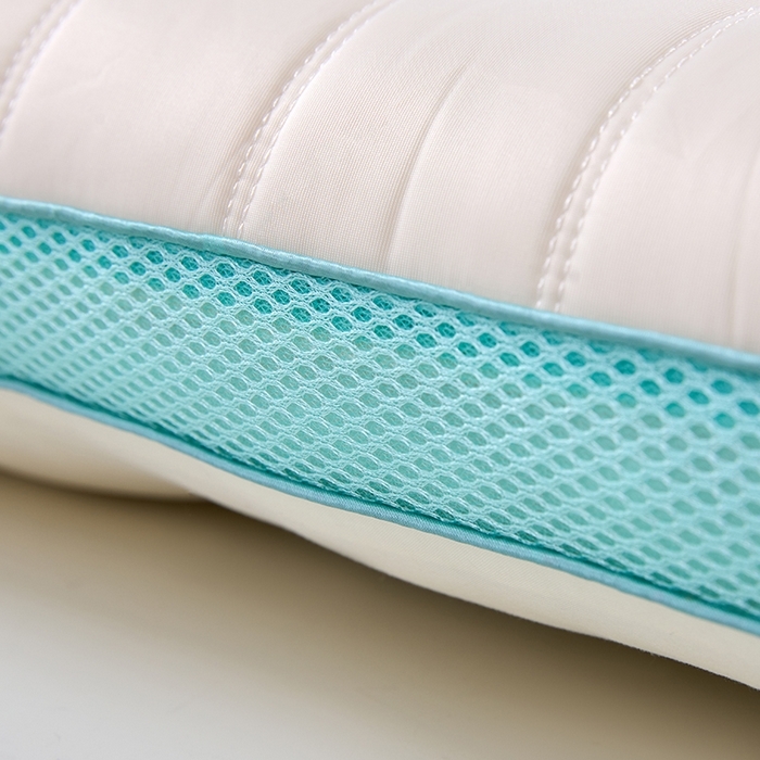 91家纺网 家纺一手货源 找家纺 木子晗 2025新款凉感丝植萃乳胶枕枕头枕芯 凉感丝植萃乳胶枕 48x74cm低枕/只