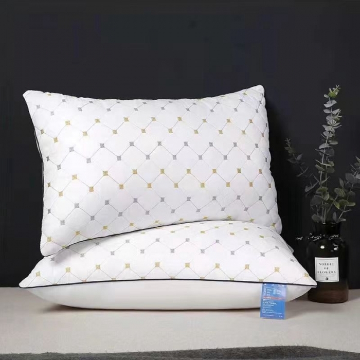 木子晗 2025新款满天星枕枕枕头枕芯 单边 48x74cm/只 高枕