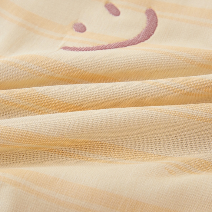 91家纺网 家纺一手货源 找家纺 悦然毛巾被 2025新款八层纱布盖毯毛巾被夏被夏凉被空调被 梦幻光影粉