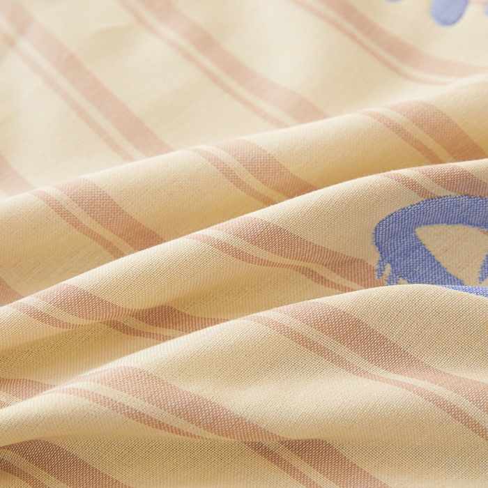 91家纺网 家纺一手货源 找家纺 悦然毛巾被 2025新款八层纱布盖毯毛巾被夏被夏凉被空调被 梦幻光影蓝