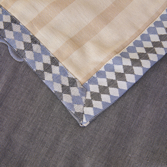 91家纺网 家纺一手货源 找家纺 悦然毛巾被 2025新款八层纱布盖毯毛巾被夏被夏凉被空调被 纱语星辰咖