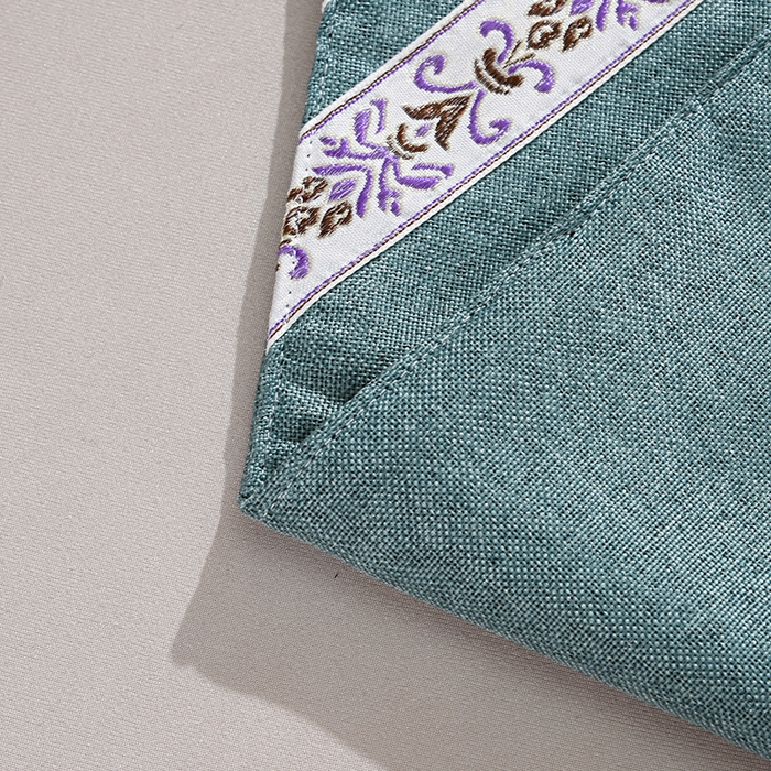 91家纺网 家纺一手货源 找家纺 织布人 2025新款棉麻荞麦理疗枕枕头枕芯 理疗枕-绿 圆柱48*9方枕45*25cm/只