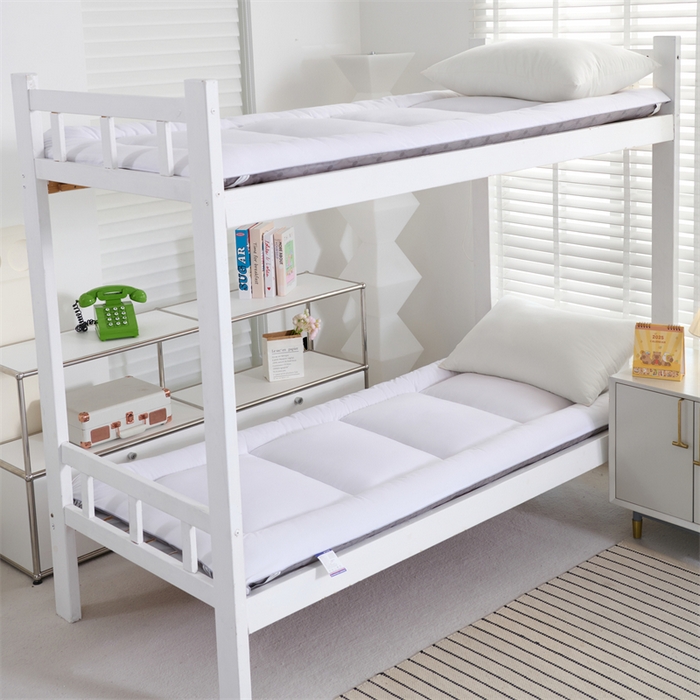 瑶瑶家居2025新款大豆羽丝绒床垫 白色-软垫