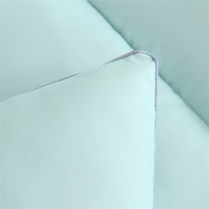 91家纺网 家纺一手货源 找家纺 瑶瑶家居2025新款大豆羽丝绒床垫 蓝色-软垫