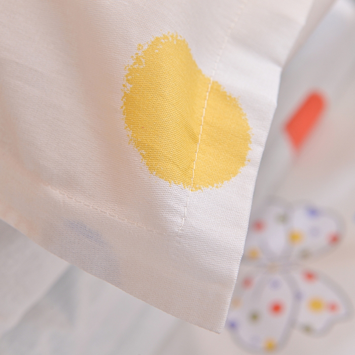 91家纺网 家纺一手货源 找家纺 小雨家纺 2026新款12868纯棉三件套 浓情蜜意-米