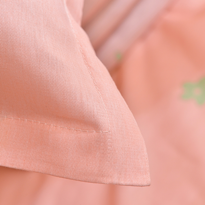 91家纺网 家纺一手货源 找家纺 小雨家纺 2026新款12868纯棉三件套 南瓜派-桔