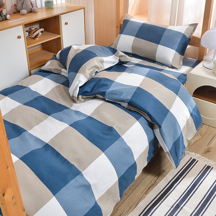 小雨家纺 2026新款12868纯棉三件套 都市柔情