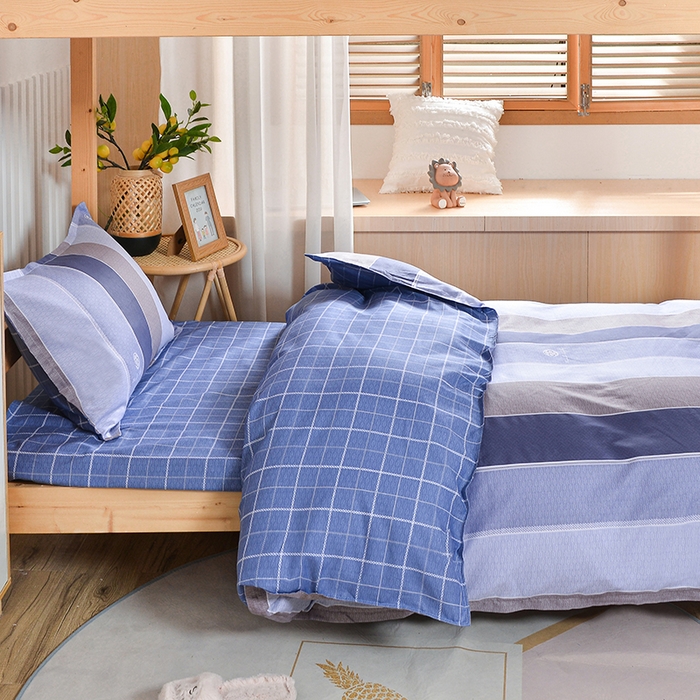 91家纺网 家纺一手货源 找家纺 小雨家纺 2026新款12868纯棉三件套 锦里-灰