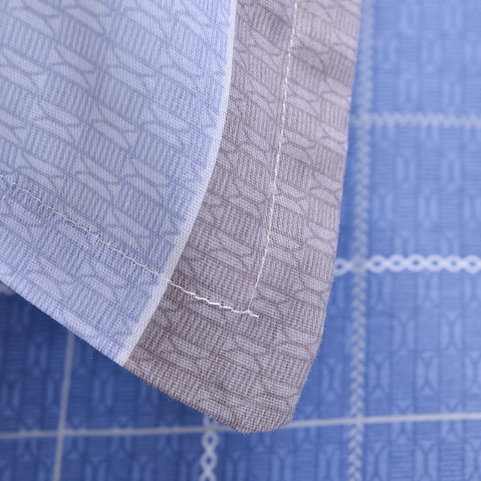 91家纺网 家纺一手货源 找家纺 小雨家纺 2026新款12868纯棉三件套 锦里-灰