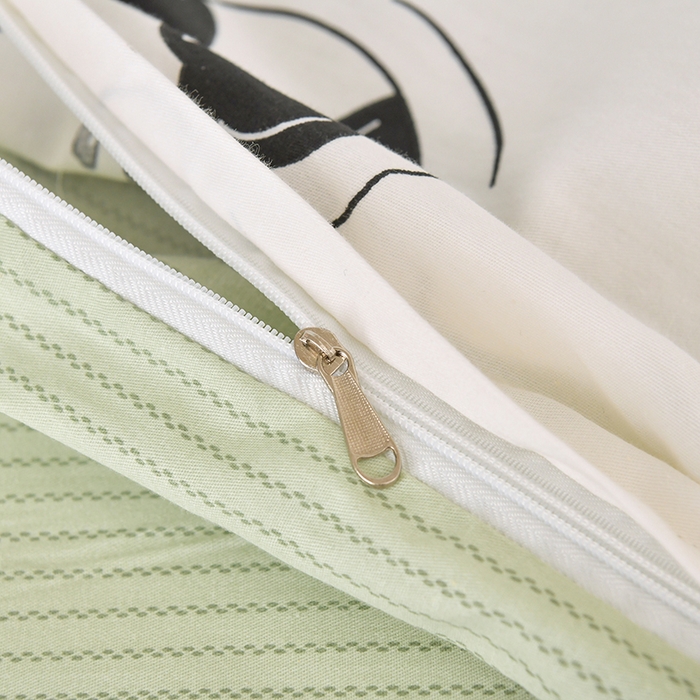 91家纺网 家纺一手货源 找家纺 乐旗家纺 2024新款13372全棉学生宿舍床单款三件套纯棉六件套 爱宝乐园