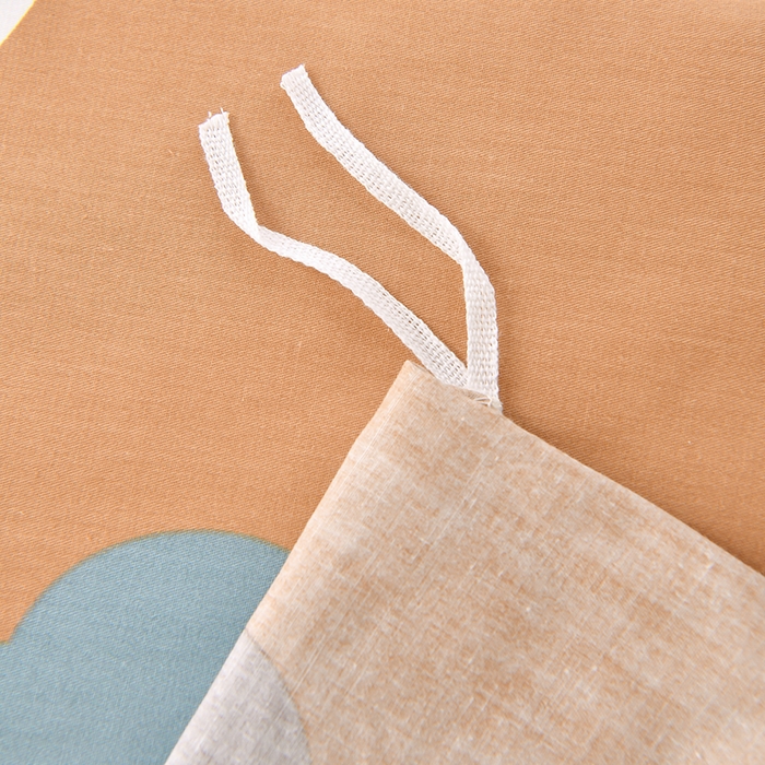 91家纺网 家纺一手货源 找家纺 乐旗家纺 2024新款13372全棉学生宿舍床单款三件套纯棉六件套 青蛙王子