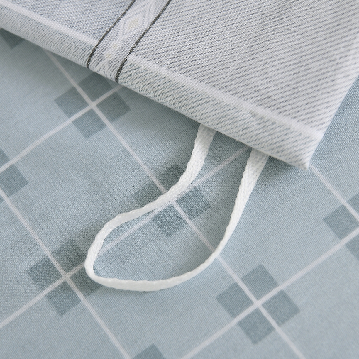 91家纺网 家纺一手货源 找家纺 乐旗家纺 2024新款13372全棉学生宿舍床单款三件套纯棉六件套 西雅图