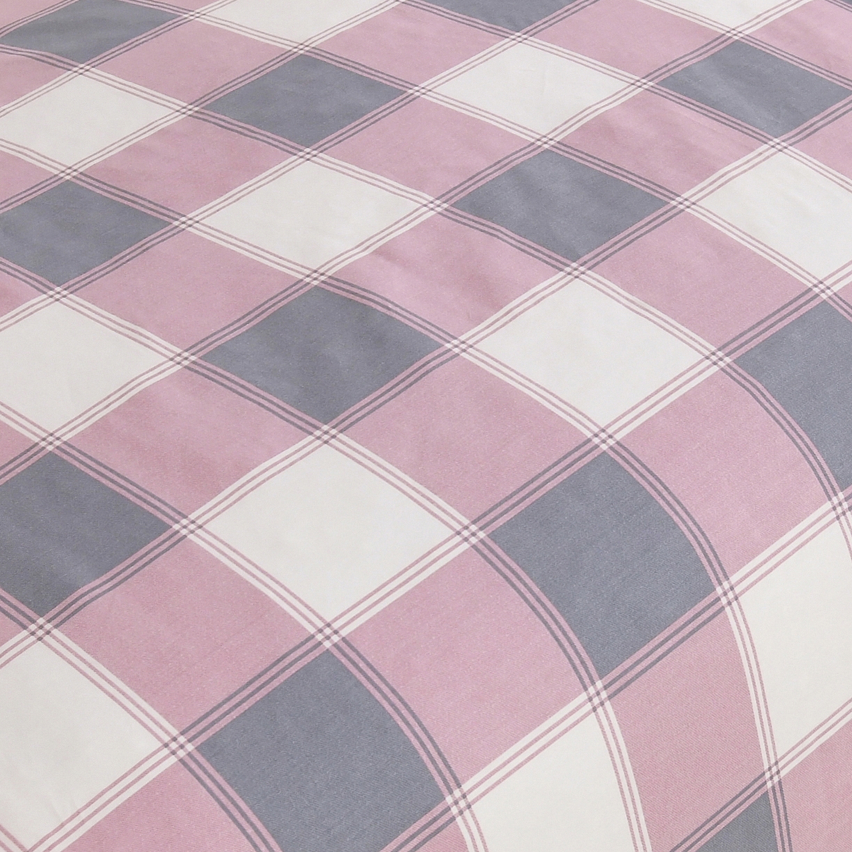 91家纺网 家纺一手货源 找家纺 乐旗家纺 2024新款13372全棉学生宿舍床单款三件套纯棉六件套 粉色记忆