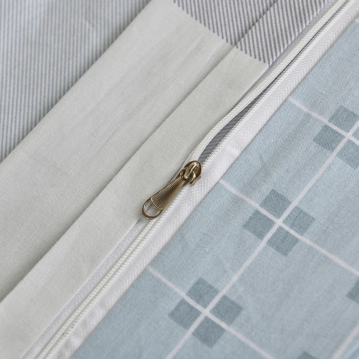 91家纺网 家纺一手货源 找家纺 乐旗家纺 2024新款13372全棉学生宿舍床单款三件套纯棉六件套 西雅图