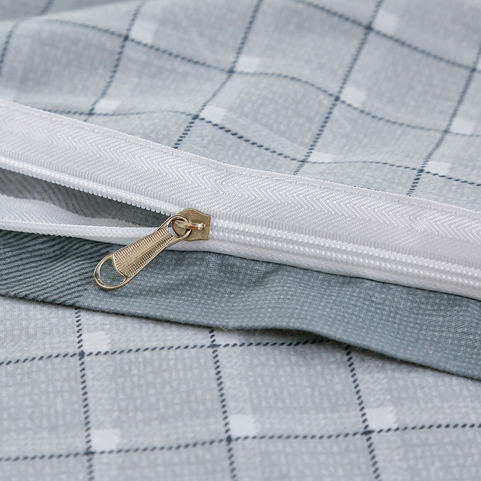 91家纺网 家纺一手货源 找家纺 乐旗家纺 2025新款A类AB版全棉环保印花学生上下铺宿舍三件套六件套 摩卡格调