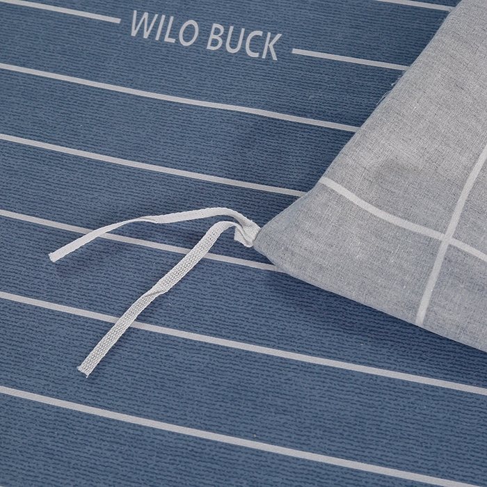 91家纺网 家纺一手货源 找家纺 乐旗家纺 2025新款A类AB版全棉环保印花学生上下铺宿舍三件套六件套 凯尔洛